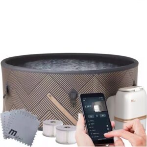 DMUCHANE SPA BASEN Z HYDROMASAŻEM RELAKS PODGRZEWANA WODA MONO ECO WIFI 6os